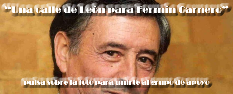 una calle de Le&oacute;n para Fermin Carnero